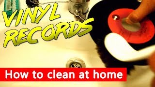 How to clean vinyl records (at home)
