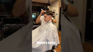 short hair pixie cut #napeshave #barberlove #shorthairstyles #barber #hair