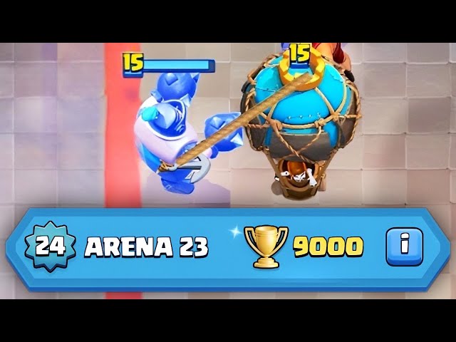 SirTagCR: HOW TO GET 9000 TROPHIES 🏆 (Clash Royale Arena 23