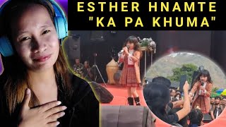 Esther Hnamte perform Ka Pa Khuma at Hlukhla kut,,,Lawngtlai | Reaction