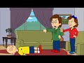 Caillou gets shot at school/grounded
