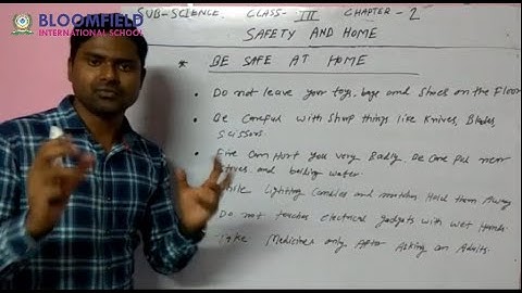 Safety At Home CBSE NCERT Class 3 Chapter 2  CBSE Syllabus Videos |  Road Safety | Animated Video