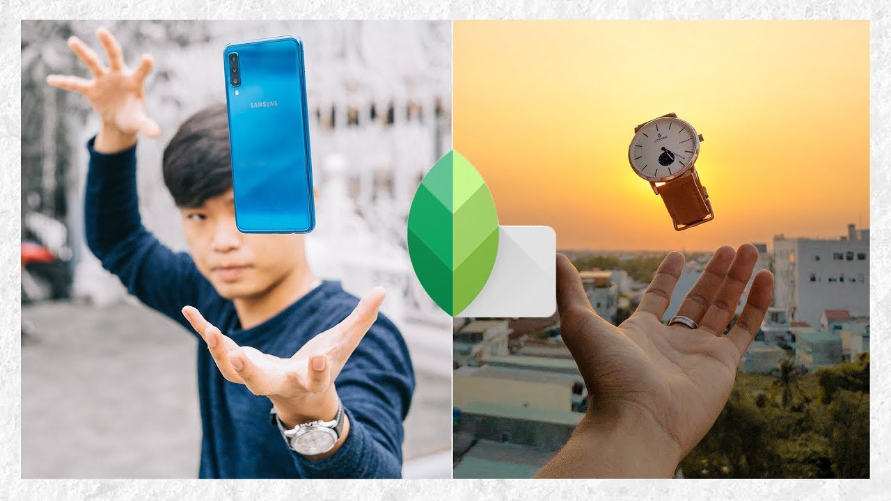 Hướng dẫn tạo ảnh bay lơ lửng với Snapseed và Lightroom mobile