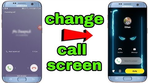 How to change caller screen of android mobile || call screen kaise change karen