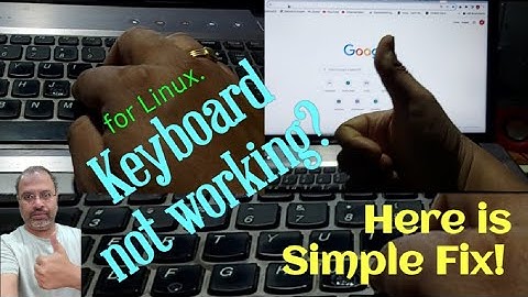 Keyboard Not Working | Frozen in Linux Fix | Can