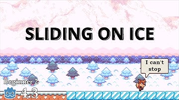 How to slide on ice - Learn Godot 4 2D - no talking