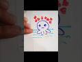 🌊 Beautiful Fish Art in Minutes #trending #art #drawing #youtube #sketch #shorts