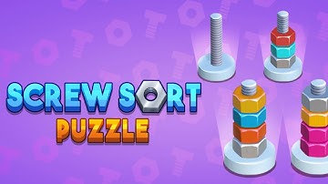 Screw Sort Gameplay Android Mobile