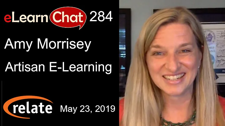 eLearnChat 284: Amy Morrisey Interview - President...
