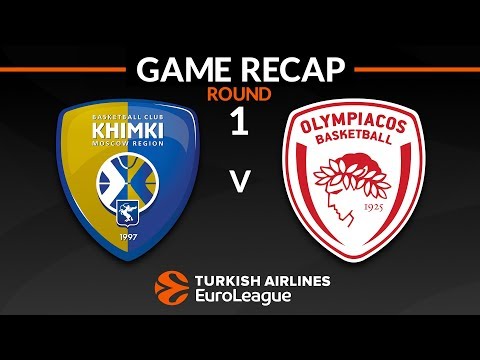 Highlights: Khimki Moscow region - Olympiacos Piraeus