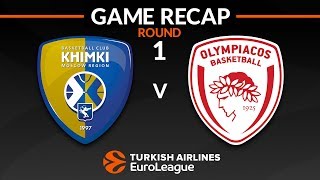 Highlights: Khimki Moscow region - Olympiacos Piraeus