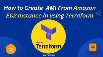 How to Create AMI From Amazon EC2 Instance in using Terraform | Terraform Tutorial 2023 | AWS