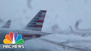 Mass Flight Cancellations Amid Major Winter Storm