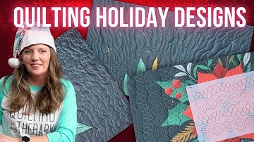 Machine Quilting Holiday Designs- Season