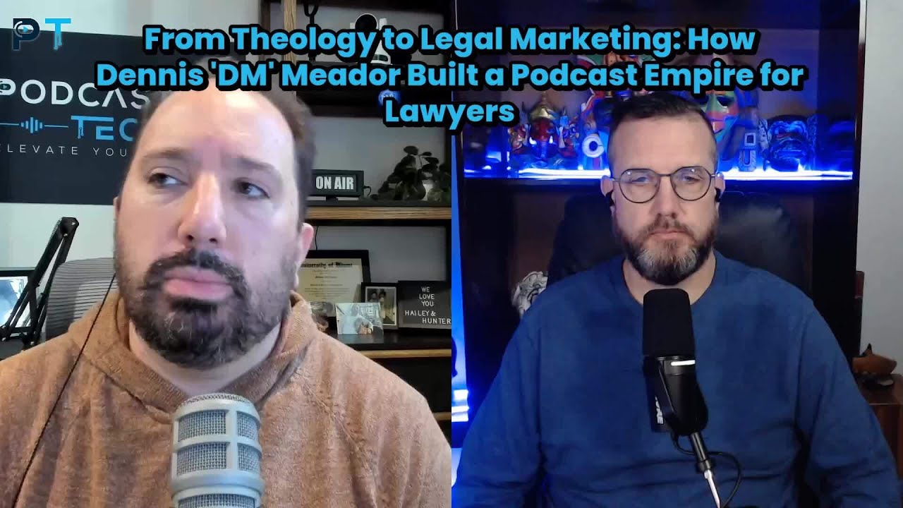 From Pulpit to Podcasting: How a Theology Major Built a Legal Podcast Empire From Pulpit to Podcasting: How a Theology Major Built a Legal Podcast Empire