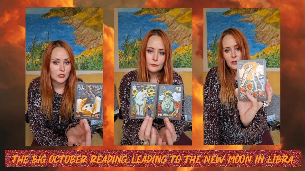 The BIG October reading, leading to the new moon in Libra. - YouTube
