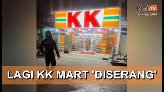 Satu lagi insiden serangan bom di kedai KK Mart