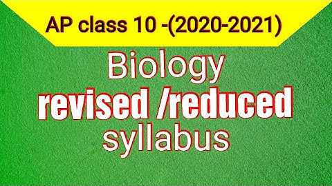 #APClass10reducedsyllabus# class 10 (2020-2021)revised/reduced syllabus