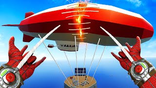 Spiderman Makes a Blimp CRASH  Superfly VR Gameplay