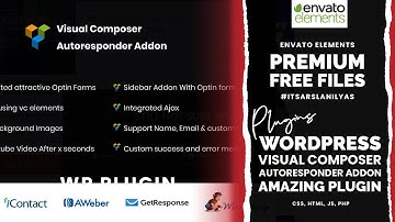 Visual Composer Autoresponder Addon for WordPress || Download Envato Element Files For Free 2021