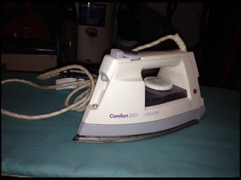 Philips Comfort 200 HD1492/B Steam Iron - Overview & Demonstration +  Shoutouts! - YouTube