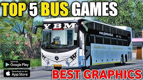 TOP 5 BEST BUS SIMULATOR GAMES FOR ANDROID | BEST BUS DRIVING GAMES FOR ANDROID
