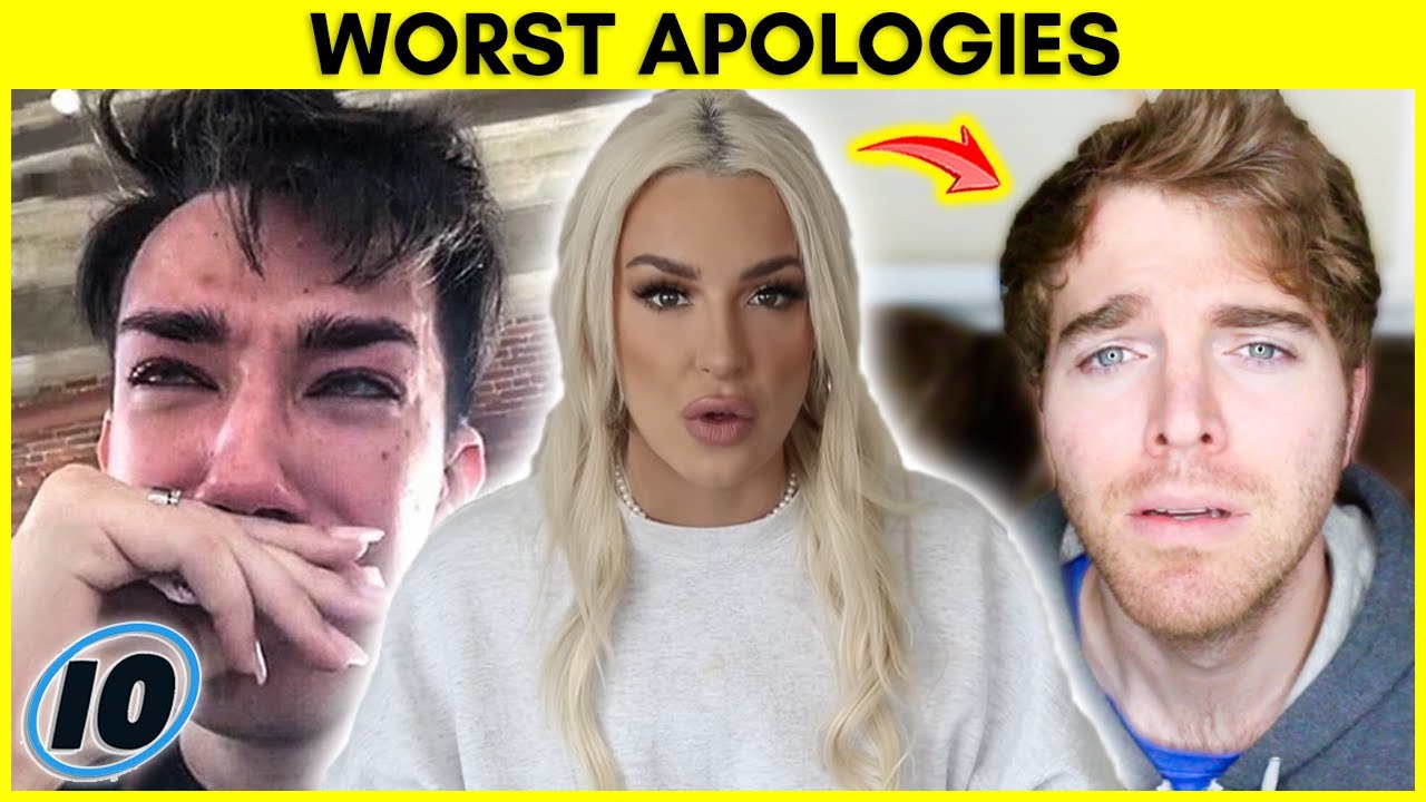 Top 10 Worst YouTuber Apologies 2020