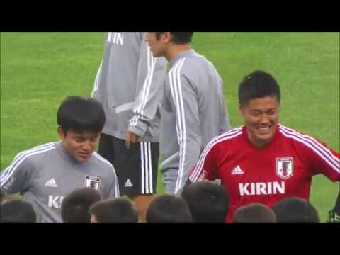 サッカー日本代表 久保選手もエルサルバドル戦へ向け猛アピール 一般公開練習より Youtube