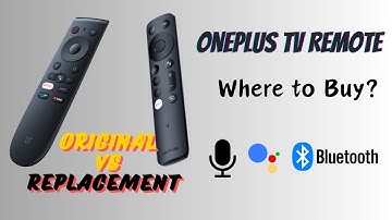 OnePlus TV Remote Replacement| Q2 Y1S U1S Series| Google Assistant & BT Pairing