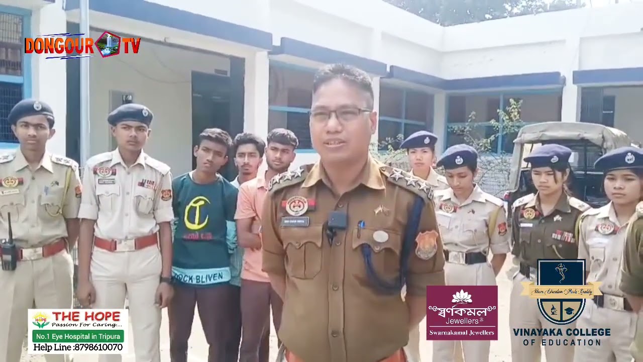 Salsani police Swnam kha Student rokno Manu police ni phasintwi | Police duty bahai phwrwngkha