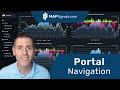 Portal navigation  mapsignalscom