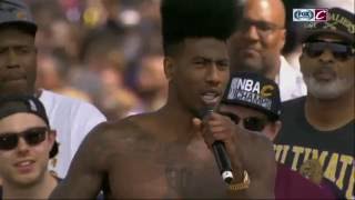 Iman Shumpert won't record any more ballads now that Cavs have won