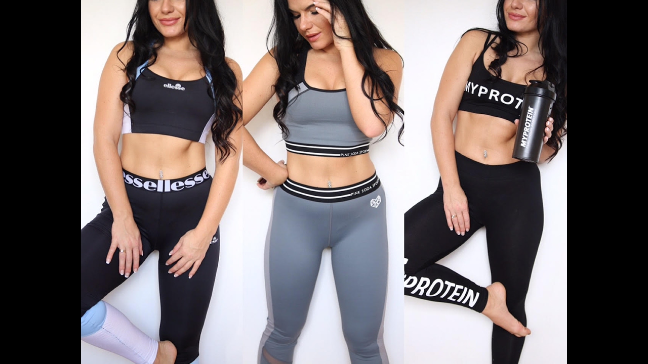 Fitness Clothing HAUL And Try On ! YouTube