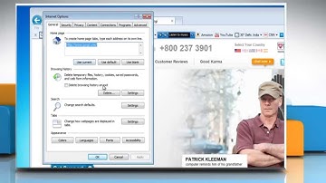 How to clear AutoComplete history in Internet Explorer® 9 on Windows® 7