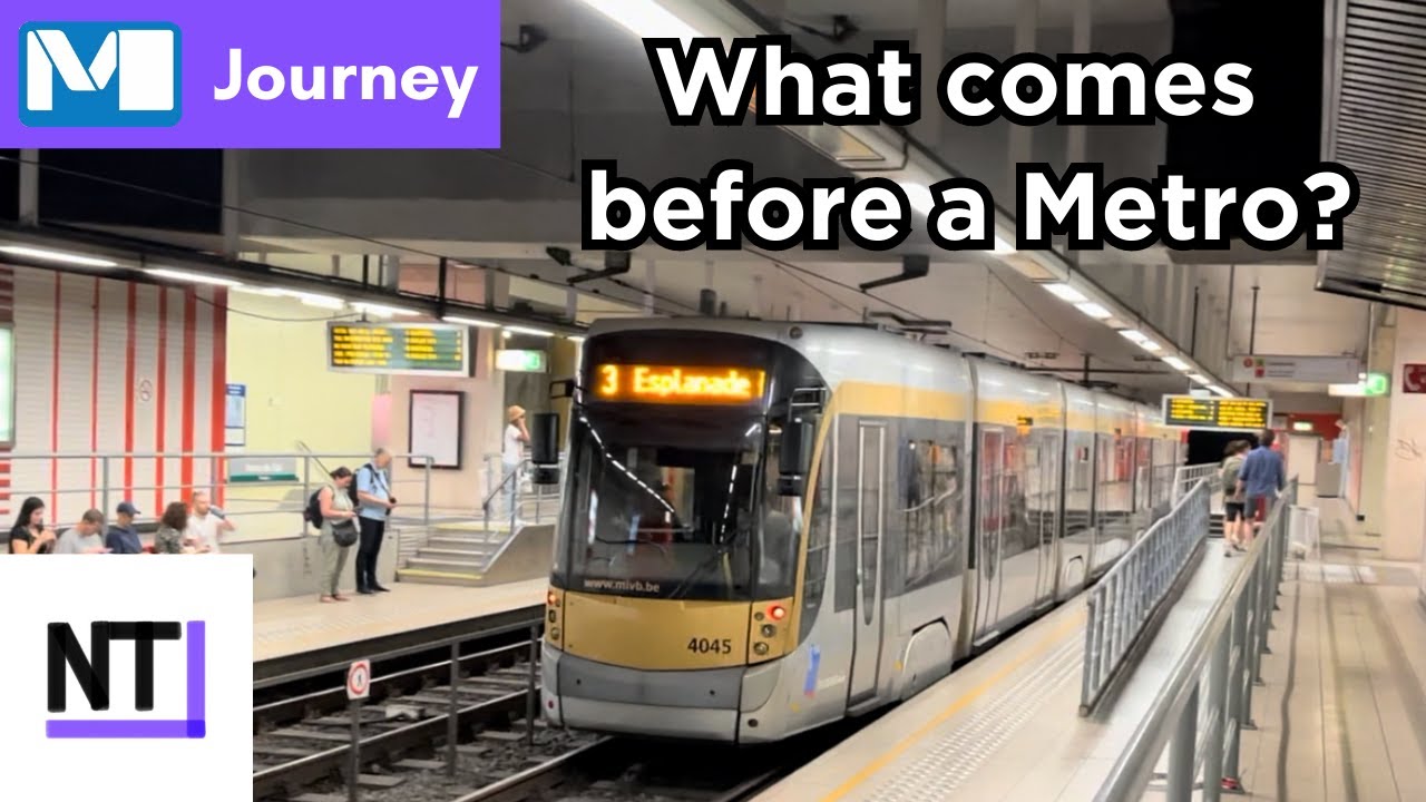 Исследуем систему Premetro в Брюсселе