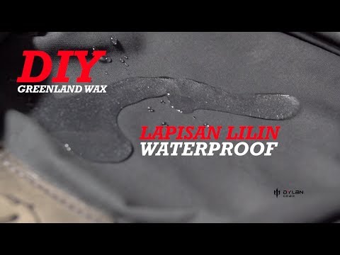 BIKIN GREENLAND WAX UNTUK WATERPROOFING PAKAIAN OUTDOOR