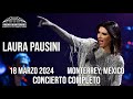 Capture de la vidéo Concierto Completo Laura Pausini World Tour 2024 Arena Monterrey Mexico 18 Marzo En Vivo Live