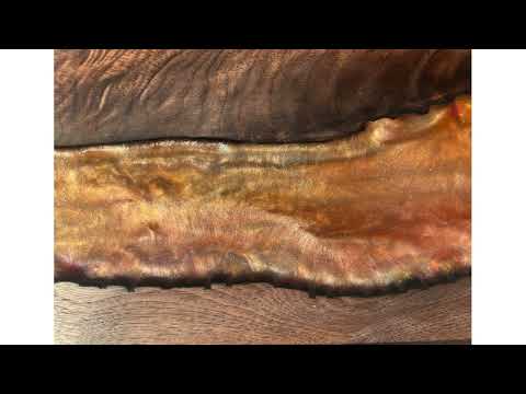 Golden Ember Walnut Board