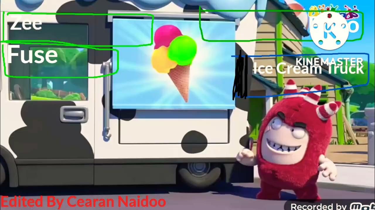 Ice Cream Truck Color Page