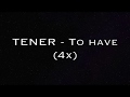 TENER (To Have) Verb Song - Present Tense - Spanish ...