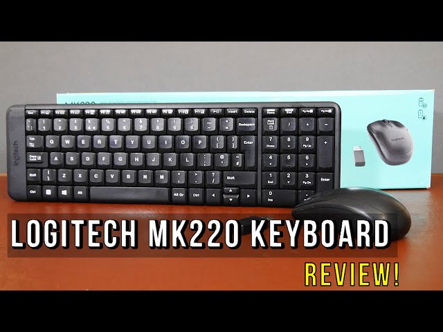 Logitech MK220 Keyboard - Review