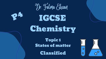 IGCSE Chemistry 0620/0971(Cambridge) Topic 1: States of matter