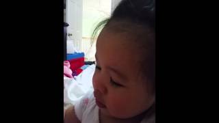 Baby, 'blow your nose' Baby, 'blow your nose'
