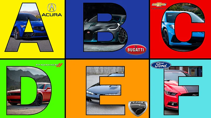 ABC Car Brands for Kids | Learn Car Brands from A to Z for Toddlers & Children