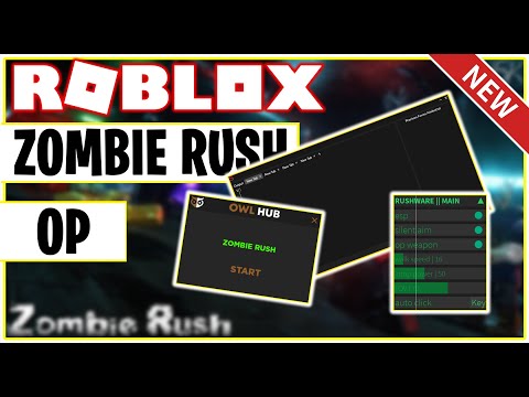 New Zombie Rush Hack Script Kill Aura Instakill Max Level More Working Youtube - noclip roblox glitch download hack roblox zombie rush