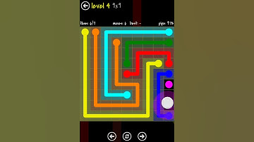 Flow Free Regular Pack 9X9 walkthrough level 4