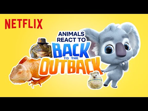 Real Animals React to the Back To The Outback | Netflix Futures