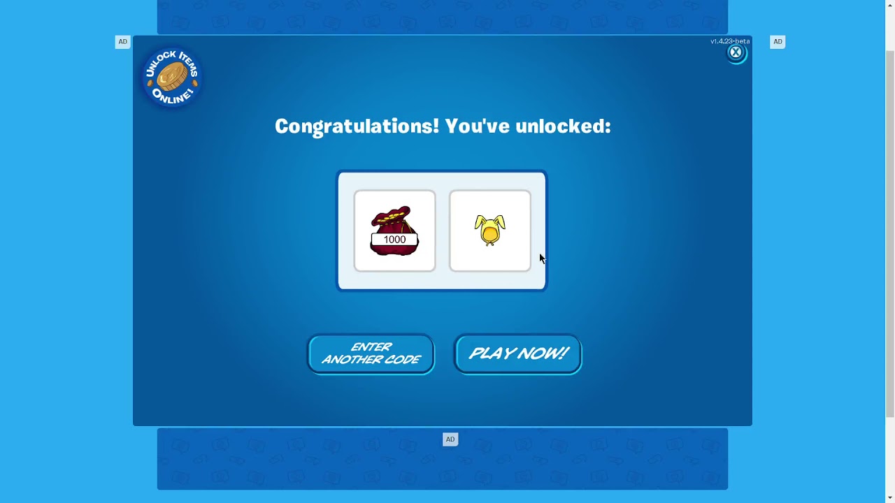 Club Penguin Rewritten EASTER BUNNY CODE- for Easter day Event