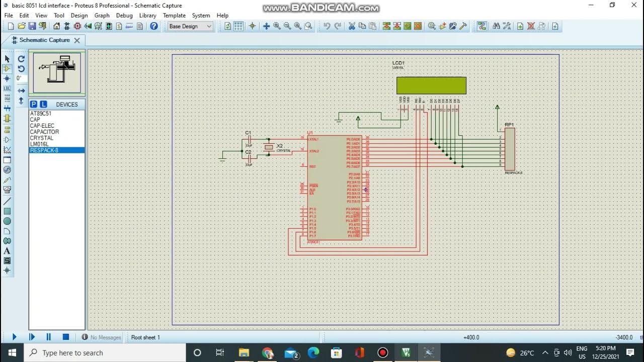Interfacing LCD with 8051 MC LCD Embedded C program for 8051 with