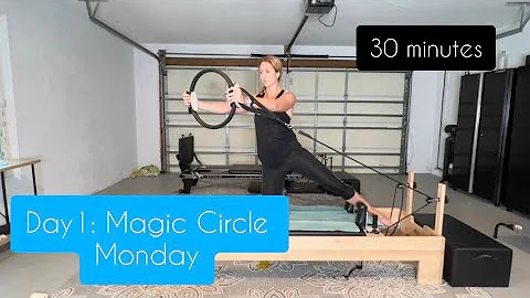 Pilates Reformer Workout | 30 minutes | Week Challenge Day 1 - Magic Circle Monday
